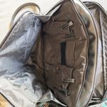 BUXTON Black Leather Shoulder Tote Bag Laptop Computer‎ Travel Bag Large Case Photo 3