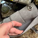 Kate Spade Authentic  SUEDE leather Turnlock Flap crossbody Bag Photo 7