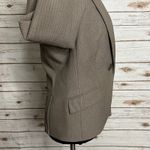 Express Studio Stretch classic corpcore pinstriped single-breasted blazer Size 6 Photo 5