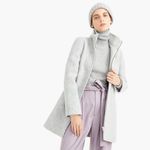 J.Crew Lodge Coat Italian Stadium Wool Size 2 Photo 1