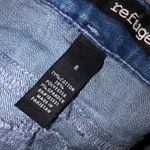 Refuge Light Wash 3 Button High Wasted Jeans Photo 2