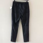 Free People Midnight Vegan Suede Moto Leggings, NWT, Size Medium Photo 6