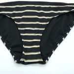 Ralph Lauren Dylan Stripe Black White Gold Metallic Hipster Bikini Bottom 6 Photo 1