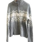 American Eagle  Outfitters Men’s Seriously Soft Sweater Wool Blend Nordic Print L Photo 0