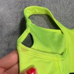 Nike Pro Women's Bright Yellow Sports Bra Photo 3