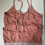 Zyia Active Pink Logo Elastic Band Adjustable Straps Sports Sleep Bra Large (2) Photo 1