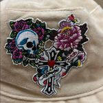 Ed Hardy  | Cream Faux Fur Bucket Hat Photo 2