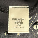 Stone Cold Fox Black Silk Mock Neck Sleeveless Side Cut Outs Short Dress 3 US 6 Photo 10