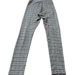 ZARA Basic Plaid and Herringbone Skinny Dress Pants Black White Size Medium Photo 1