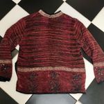 Flashback Vintage 90s Tapestry Jacket Velvet Blazer Ribbed Sequin Embroidered L Photo 5