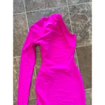 SKIMS  Lace Up Mini Dress Fuchsia Size XS Photo 7