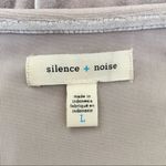 Urban Outfitters  Silence + Noise Size Large Beige Velvet Romper Photo 8