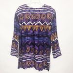 Sequel Vintage 80's Women's Long Sleeve Purple Dress Size 10 Photo 5