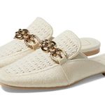 Dolce Vita Solina Loafers in Ivory 6 with box Womens Slides Mules Shoes Gold Photo 0