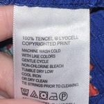 Tommy Bahama Women XL Blue Floral Pull On Cropped Wide Leg Pants Drawstring Photo 10