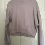 Nike Pink Cropped Sweatshirt Photo 0