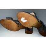 Sole Society  Gray Suede 3 strap Sandals size‎ 8.5 Photo 3