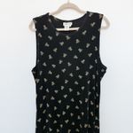 Coldwater Creek VTG 90  Liquid Knit Pineapple Maxi Dress Size PXL‎ Tropical Photo 1