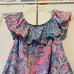 Lilly Pulitzer  La Fortuna Off the Shoulder Top in Blue Peri Viva La Lilly Photo 1