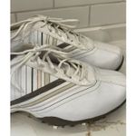Nike Women's Zoom Air Spirit Leather Golf Cleats Shoes Size 8.5 White Spikes Photo 2