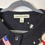vintage david brooks snowman christmas sweater size medium Black Photo 5