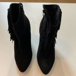 Zigi Girl Black Fringed Booties Black Size 9.5 Photo 1