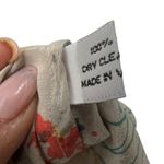 Anthropologie Baraschi | S | Anthroplogie 100% Silk Tie Front Mini Dress Bow Floral Puff Photo 5