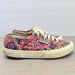 Superga Agua Bendita Floral Canvas Casual Sneakers Low Top Women’s 8 EU 39 Photo 11