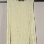 Old Navy White ribbed‎ knit twist back tank top Photo 0