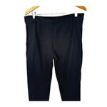 Talbots  Dress Pants Womens Petite 14P Black Elastic Waist Ankle Career Comfy Photo 3