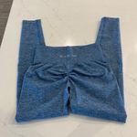 NVGTN Blue Scrunch Seamless Leggings Size Small Photo 3