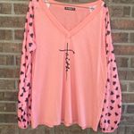 Cute cotton faith top size xl Pink Photo 0