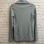 Lululemon  In Stride Jacket Gray Floral Full Zip Size 6 Logo Athletic Workout Photo 4