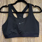 Nike  Pro Black Dri-Fit Racerback Sports Bra XL Photo 0