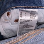 American Eagle  Super High Rise Baggy Wide Leg Blue Jeans 6R Slouchy Relaxed Photo 11