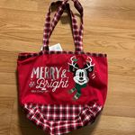 Disney  Christmas‎ Holiday Tote Bag. NWT Photo 0