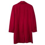 LL Bean Women Size 14 Regular Peacoat Wool Buttons Classic Professional City VTG Red Photo 1