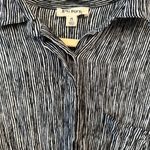 Rag Poets Chic Black and White Striped Romper Photo 3