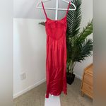 Anna October‎ waterlilly maxi dress Red Size M Photo 4
