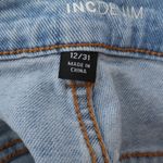 INC Denim Dip Dye Cutoff Shorts Womens Retro 70s Coastal Cowgirl Size 12/31 Blue Photo 2