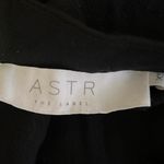 ASTR The Label Black High Waisted Tie Waist Straight Leg Trouser Pants Size XS Photo 4