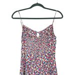 H&M Floral Spaghetti Strap Keyhole Smocked Dress Size XS Photo 2