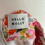 Hello Molly  Strapless Floral Mini Dress Pink Sz 10 Photo 3