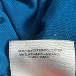 Anne Klein  ocean blue gold chain links top size 1X Photo 5