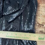 Ronny‎ Kobo Hazel Sequined Bow Mini Dress Black L Size L Photo 8