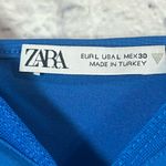 ZARA  Blue Bodysuit, sz Large Photo 2