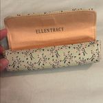 Ellen Tracy  Cream Floral Clutch Photo 1