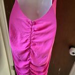 Revolve New NBD ruched pink midi dress Photo 4