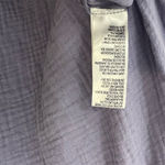 Democracy  Women's 1X Purple Blouse Lace Detail Puff Sleeve Square Neck Photo 8