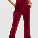 EXPRESS Beautiful dressy VELVET jumpsuit 🌹🌹$158 Photo 0